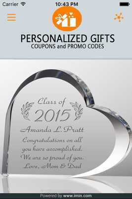 Emulate Android APK Personalized Gifts Coupon-ImIn Emulate Android APK Personalized Gifts Coupon-ImIn