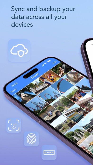 Emulate iPhone app PersonalLife: Keep Photos Safe using MyAndroid