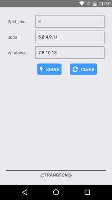 Emulate Android APK PersonalSchedulingApp