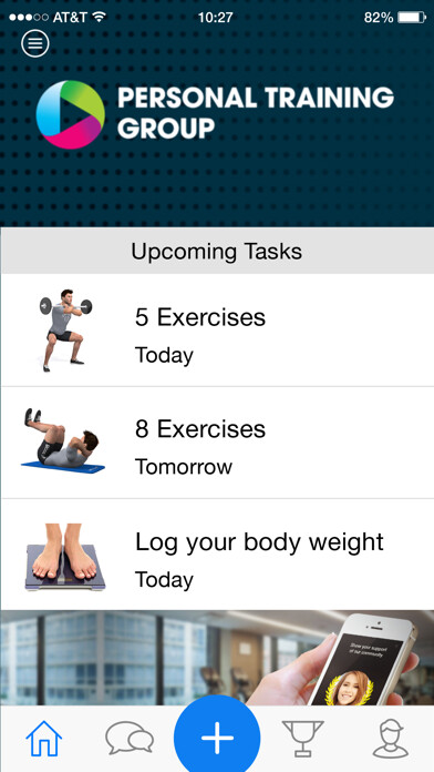 Emulate iPhone app Personal training-group using MyAndroid Emulate iPhone app Personal training-group using MyAndroid