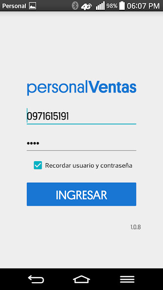 Run android online APK Personal Ventas from MyAndroid or emulate Personal Ventas using MyAndroid