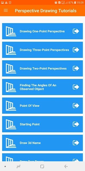 Run android online APK Perspective Drawing Tutorial from MyAndroid or emulate Perspective Drawing Tutorial using MyAndroid