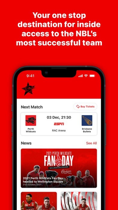 Emulate iPhone app Perth Wildcats using MyAndroid Emulate iPhone app Perth Wildcats using MyAndroid