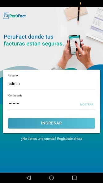 Run android online APK PeruFact Facturación Electrónica from MyAndroid or emulate PeruFact Facturación Electrónica using MyAndroid