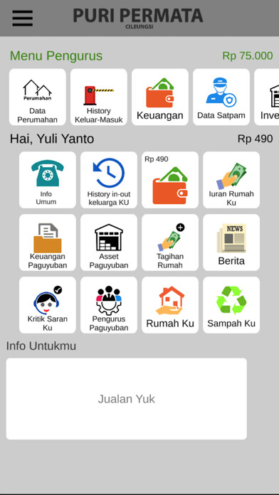 Emulate iPhone app Perumahan RT using MyAndroid Emulate iPhone app Perumahan RT using MyAndroid
