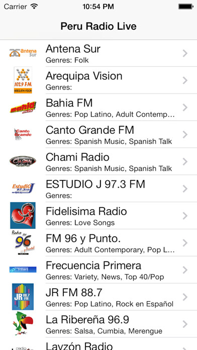 Emulate iPhone app Peru Radio Live Player (Lima / Spanish / Perú) using MyAndroid Emulate iPhone app Peru Radio Live Player (Lima / Spanish / Perú) using MyAndroid