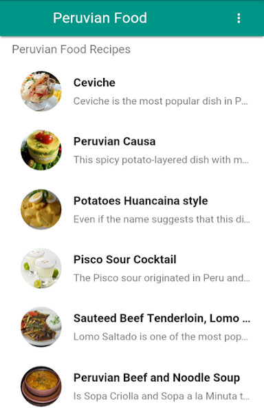 Run android online APK Peruvian Food from MyAndroid or emulate Peruvian Food using MyAndroid Run android online APK Peruvian Food from MyAndroid or emulate Peruvian Food using MyAndroid