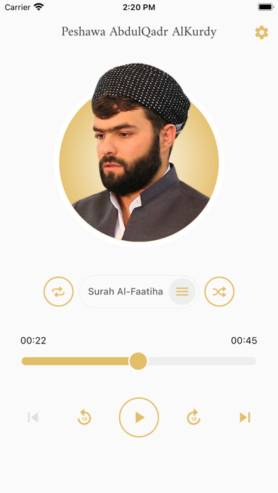 Emulate iPhone app Peshawa Kurdi پێشەوا کوردی using MyAndroid