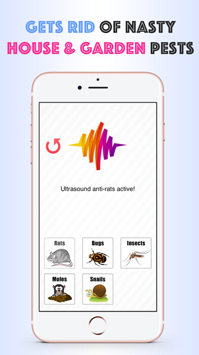 Emulate iPhone app Pest Control - Repellent PRO using MyAndroid