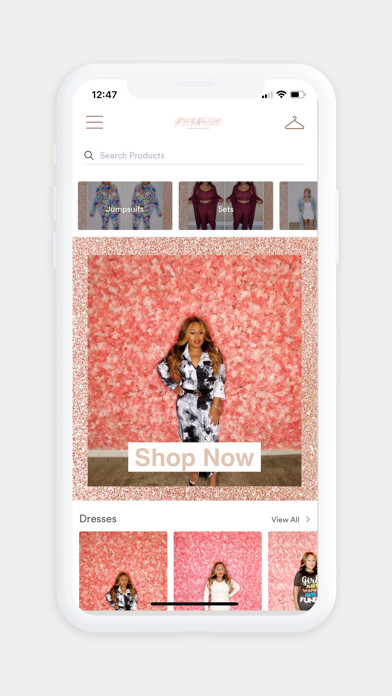 Emulate iPhone app Petal by Rose Gold using MyAndroid