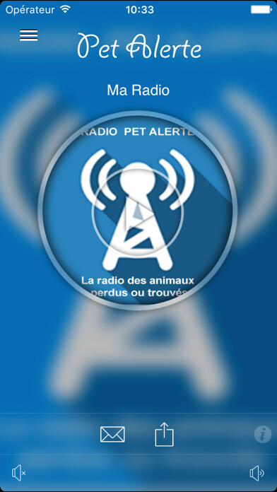 Emulate iPhone app Pet ALerte using MyAndroid Emulate iPhone app Pet ALerte using MyAndroid