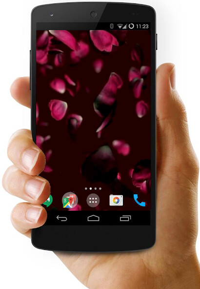 Emulate Android APK Petals 4K Video Live Wallpaper