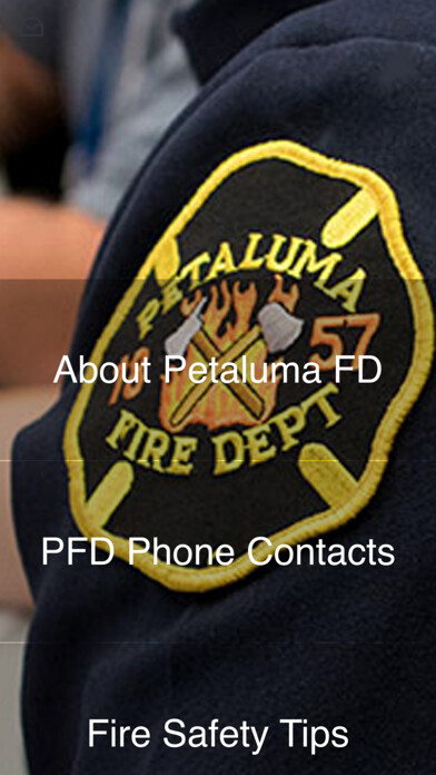 Emulate iPhone app Petaluma Fire Department using MyAndroid Emulate iPhone app Petaluma Fire Department using MyAndroid
