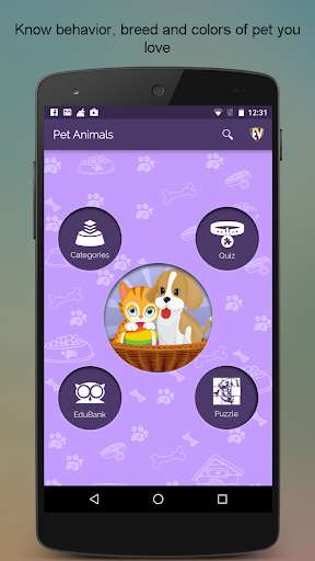 Run android online APK Pet Animals Dictionary from MyAndroid or emulate Pet Animals Dictionary using MyAndroid