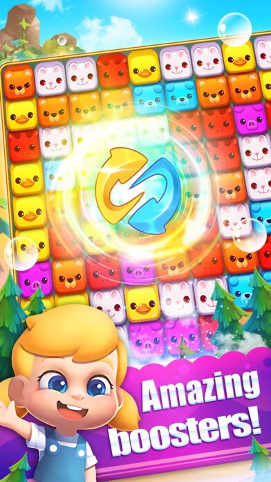 Emulate iPhone app Pet Blast HD using MyAndroid