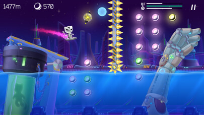 Emulate iPhone app Pet Bots Offline Game using MyAndroid
