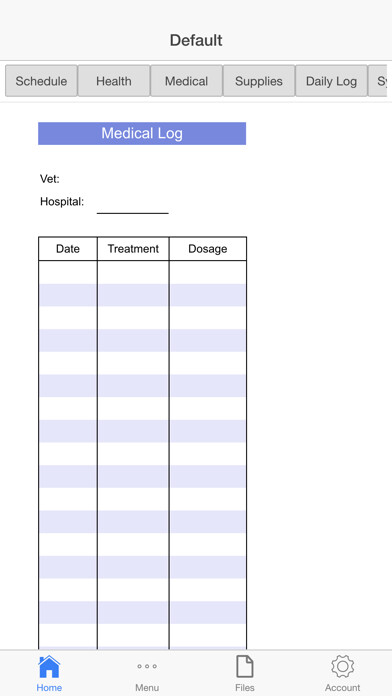 Emulate iPhone app Pet Care Log using MyAndroid Emulate iPhone app Pet Care Log using MyAndroid