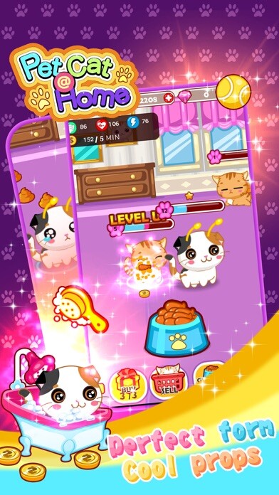 Emulate iPhone app Pet Cat at Home using MyAndroid Emulate iPhone app Pet Cat at Home using MyAndroid