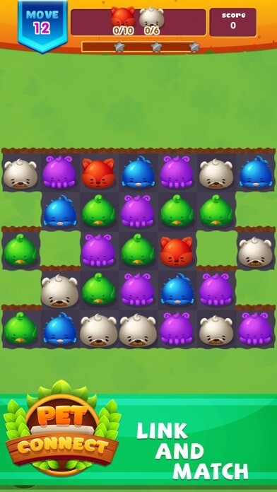 Emulate iPhone app Pet Connect: Match 3 Games using MyAndroid Emulate iPhone app Pet Connect: Match 3 Games using MyAndroid