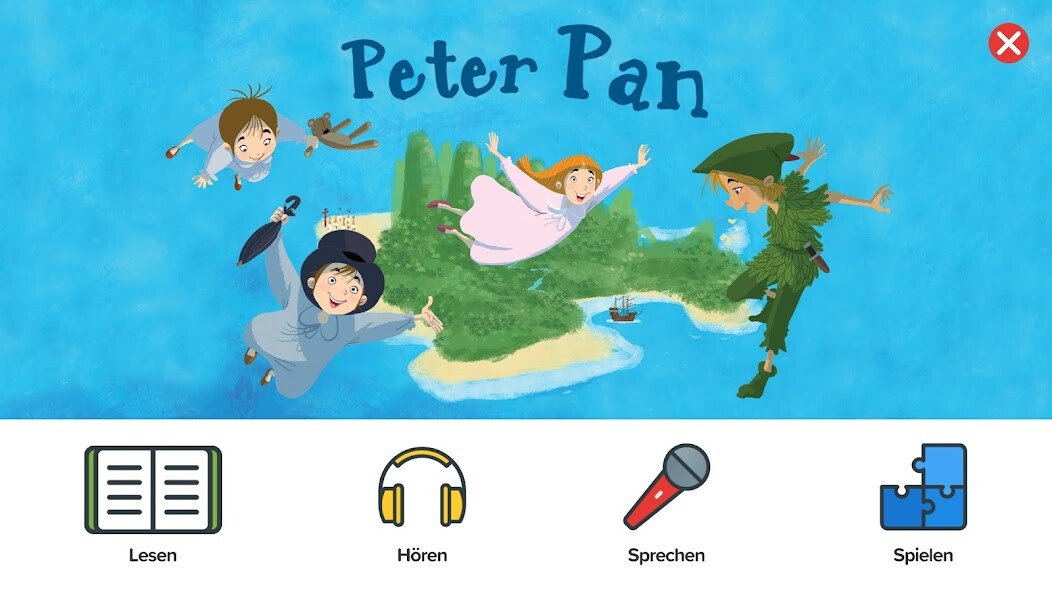 Emulate iPhone app Peter Pan AR using MyAndroid Emulate iPhone app Peter Pan AR using MyAndroid