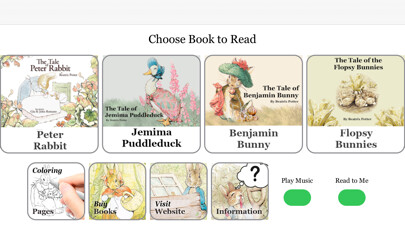 Emulate iPhone app Peter Rabbit Collection using MyAndroid