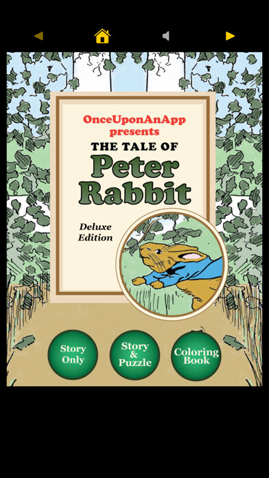 Emulate iPhone app Peter Rabbit Puzzle Pictures using MyAndroid