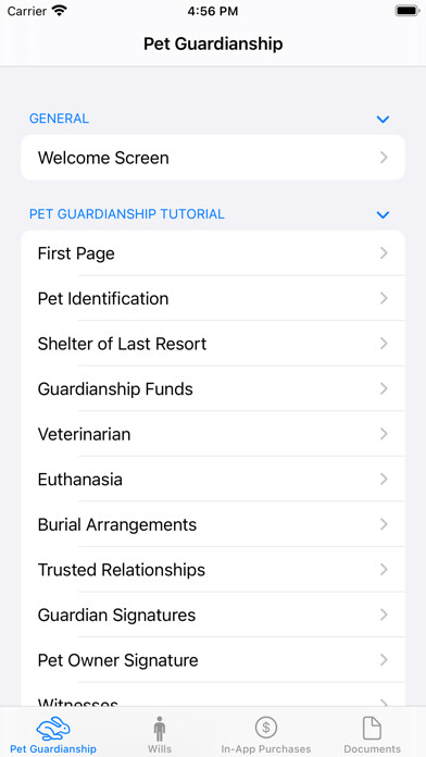 Emulate iPhone app Pet Estate Plan using MyAndroid Emulate iPhone app Pet Estate Plan using MyAndroid