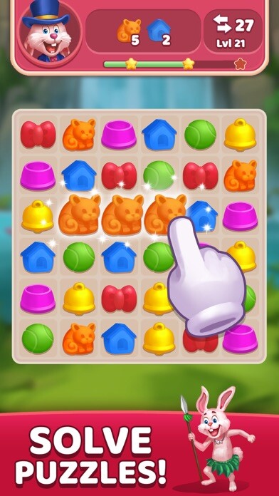 Emulate iPhone app PET FEVER : Match 3 Game using MyAndroid Emulate iPhone app PET FEVER : Match 3 Game using MyAndroid