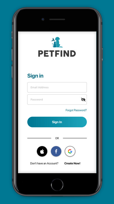 Emulate iPhone app Petfind Mobile using MyAndroid