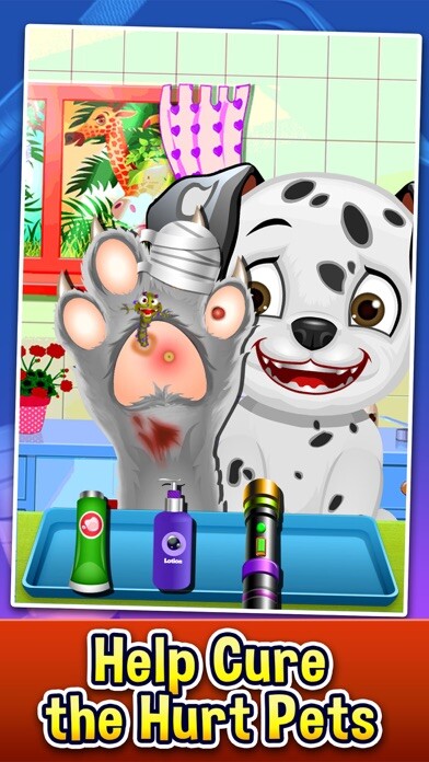 Emulate iPhone app Pet Foot Doctor Salon Spa Game using MyAndroid Emulate iPhone app Pet Foot Doctor Salon Spa Game using MyAndroid