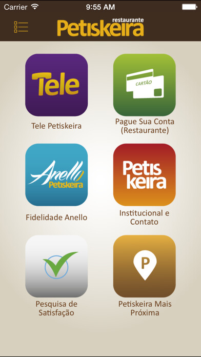Emulate iPhone app Petiskeira using MyAndroid Emulate iPhone app Petiskeira using MyAndroid