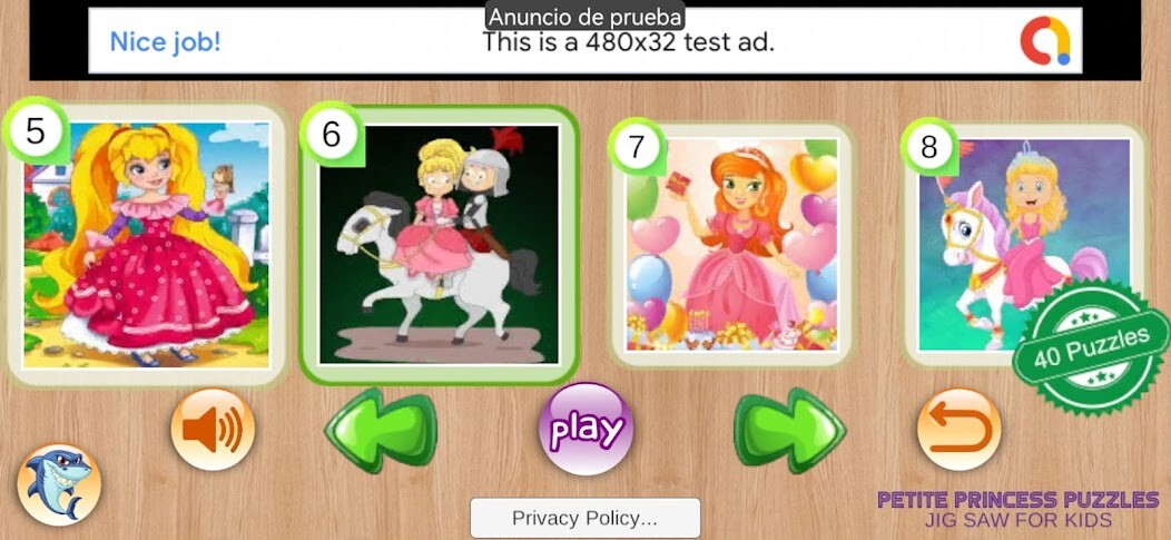 Emulate Petite Princess Puzzles from MyAndroid or run Petite Princess Puzzles using MyAndroid