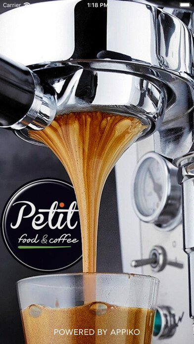 Emulate iPhone app Petit Food & Coffee Delivery using MyAndroid Emulate iPhone app Petit Food & Coffee Delivery using MyAndroid