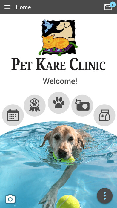 Emulate iPhone app Pet Kare Clinic using MyAndroid