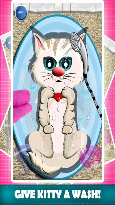 Emulate iPhone app Pet Kitty Care Wash & Dressup using MyAndroid Emulate iPhone app Pet Kitty Care Wash & Dressup using MyAndroid