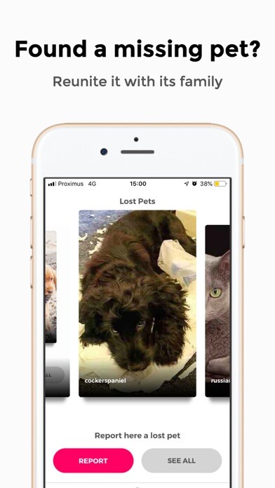 Emulate iPhone app PetLife - Find my pet using MyAndroid