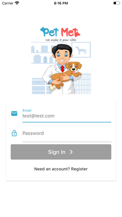Emulate iPhone app PetMet Vendors using MyAndroid Emulate iPhone app PetMet Vendors using MyAndroid