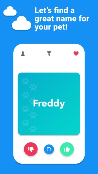 Emulate iPhone app Pet Names by Kinder using MyAndroid