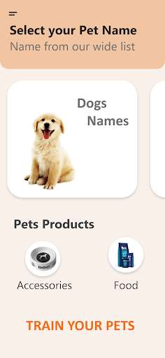 Run android online APK Pet Names, Puppy Names (Cat and Dog), Pet Training from MyAndroid or emulate Pet Names, Puppy Names (Cat and Dog), Pet Training using MyAndroid Run android online APK Pet Names, Puppy Names (Cat and Dog), Pet Training from MyAndroid or emulate Pet Names, Puppy Names (Cat and Dog), Pet Training using MyAndroid