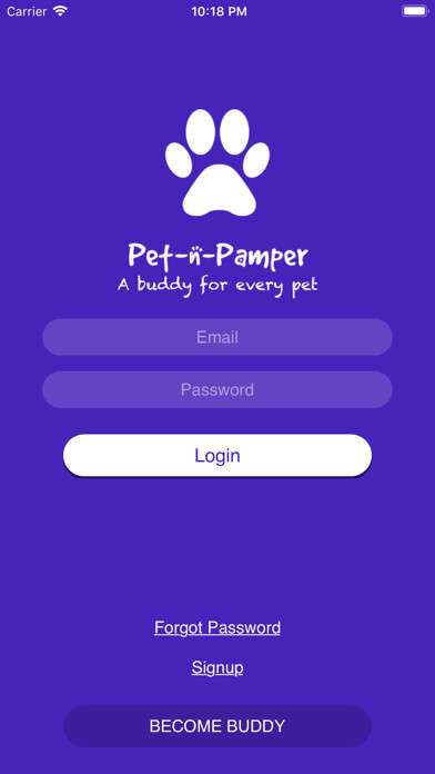 Emulate iPhone app PetnPamper - Dog Walkers & Pet using MyAndroid Emulate iPhone app PetnPamper - Dog Walkers & Pet using MyAndroid