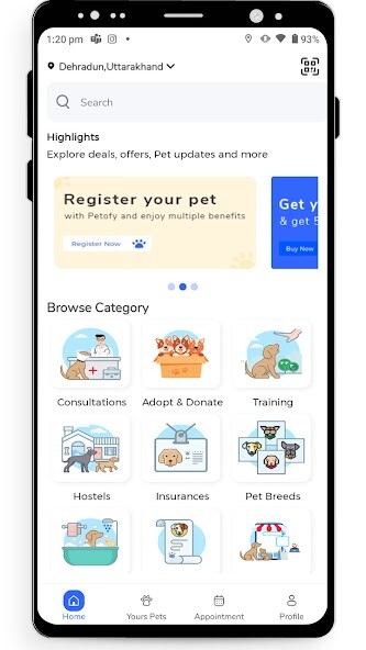 Run android online APK Petofy Everything Pets from MyAndroid or emulate Petofy Everything Pets using MyAndroid Run android online APK Petofy Everything Pets from MyAndroid or emulate Petofy Everything Pets using MyAndroid
