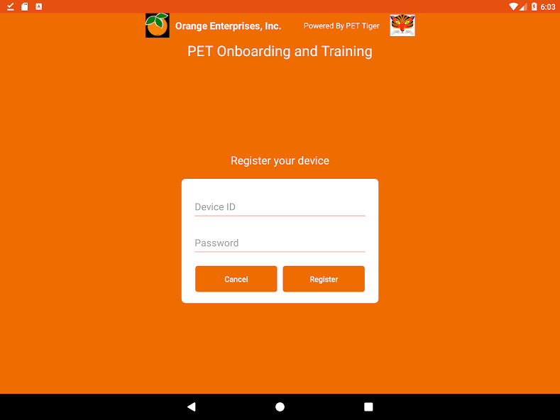 Run android online APK PET Onboarding and Training from MyAndroid or emulate PET Onboarding and Training using MyAndroid Run android online APK PET Onboarding and Training from MyAndroid or emulate PET Onboarding and Training using MyAndroid