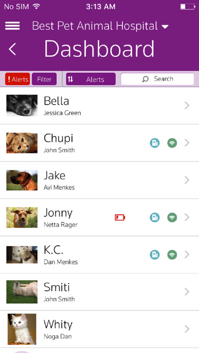 Emulate iPhone app PetPace Professional using MyAndroid