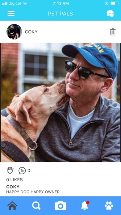 Emulate iPhone app Pet Pals - Community for Pets using MyAndroid