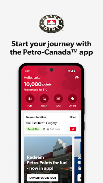 Emulate iPhone app Petro-Canada using MyAndroid