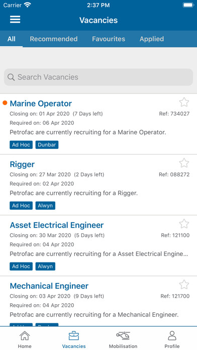 Emulate iPhone app PetrofacGo using MyAndroid