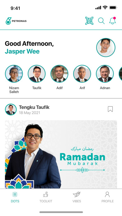 Emulate iPhone app PETRONAS Dot App using MyAndroid