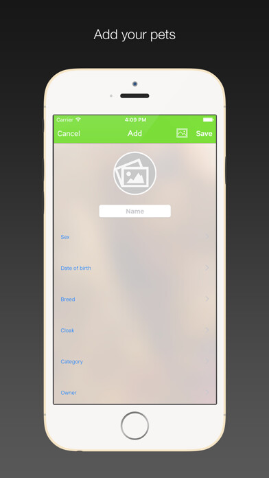 Emulate iPhone app PetsDiary using MyAndroid Emulate iPhone app PetsDiary using MyAndroid