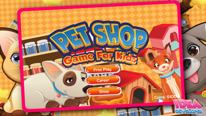 Emulate iPhone app Pet Shop In The World Kids Game using MyAndroid