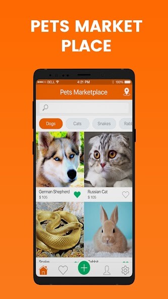 Run android online APK Pets Market Buy, Sell  Adopt from MyAndroid or emulate Pets Market Buy, Sell  Adopt using MyAndroid